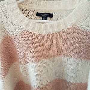Pink Striped Sweater